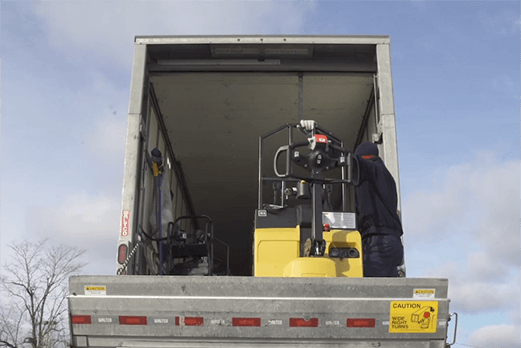 DSD forklift options by Yale