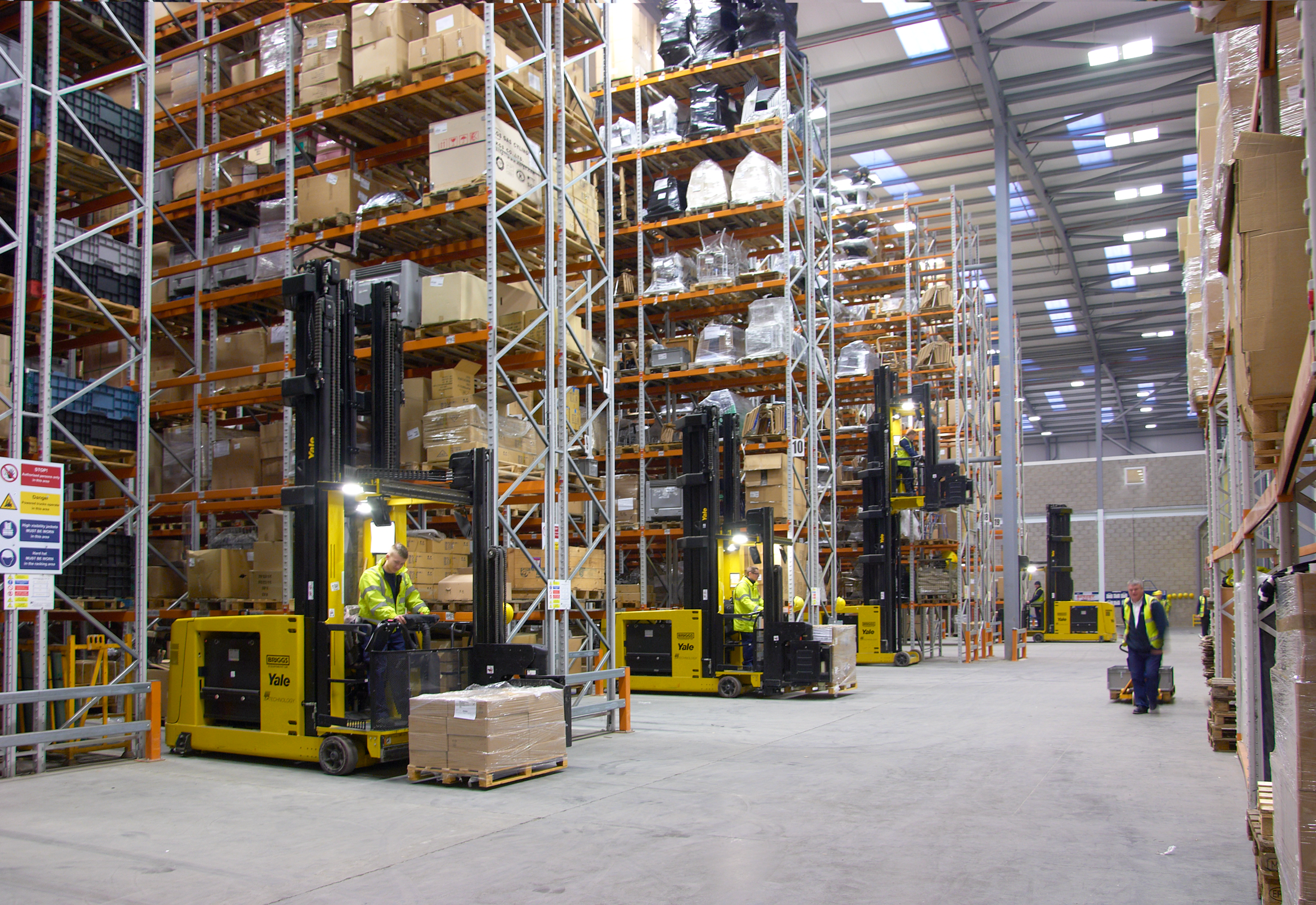 Automated solution: improving forklift best practices and help with warehouse safety