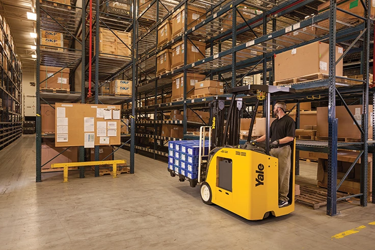 Stand-up forklift, Electric 3 wheel