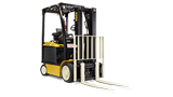 Yale ERC050 4-wheel electric cushion tire forklift