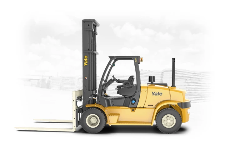 Class 5 counterbalance forklift for heavy-duty applications